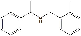 [(2-methylphenyl)methyl](1-phenylethyl)amine Structure