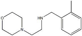 [(2-methylphenyl)methyl][2-(morpholin-4-yl)ethyl]amine Structure