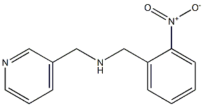 [(2-nitrophenyl)methyl](pyridin-3-ylmethyl)amine Structure