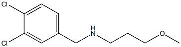 [(3,4-dichlorophenyl)methyl](3-methoxypropyl)amine Structure