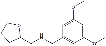 [(3,5-dimethoxyphenyl)methyl](oxolan-2-ylmethyl)amine Structure