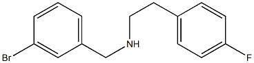 [(3-bromophenyl)methyl][2-(4-fluorophenyl)ethyl]amine 구조식 이미지