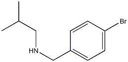 [(4-bromophenyl)methyl](2-methylpropyl)amine 구조식 이미지