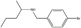 [(4-bromophenyl)methyl](pentan-2-yl)amine Structure