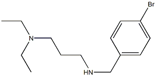 [(4-bromophenyl)methyl][3-(diethylamino)propyl]amine 구조식 이미지