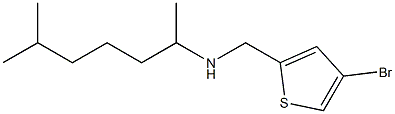 [(4-bromothiophen-2-yl)methyl](6-methylheptan-2-yl)amine 구조식 이미지