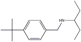 [(4-tert-butylphenyl)methyl](pentan-3-yl)amine 구조식 이미지