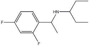 [1-(2,4-difluorophenyl)ethyl](pentan-3-yl)amine 구조식 이미지