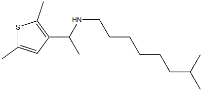 [1-(2,5-dimethylthiophen-3-yl)ethyl](7-methyloctyl)amine 구조식 이미지