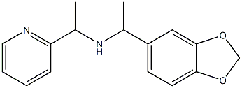 [1-(2H-1,3-benzodioxol-5-yl)ethyl][1-(pyridin-2-yl)ethyl]amine 구조식 이미지