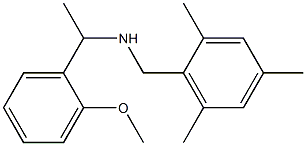 [1-(2-methoxyphenyl)ethyl][(2,4,6-trimethylphenyl)methyl]amine 구조식 이미지