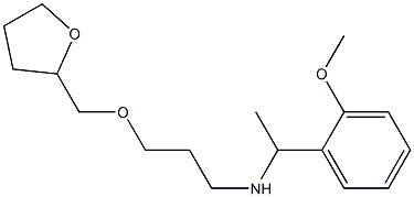 [1-(2-methoxyphenyl)ethyl][3-(oxolan-2-ylmethoxy)propyl]amine 구조식 이미지