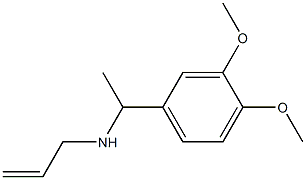 [1-(3,4-dimethoxyphenyl)ethyl](prop-2-en-1-yl)amine Structure