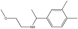 [1-(3,4-dimethylphenyl)ethyl](2-methoxyethyl)amine 구조식 이미지