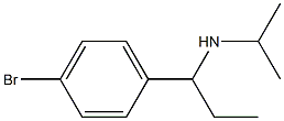 [1-(4-bromophenyl)propyl](propan-2-yl)amine 구조식 이미지