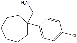 [1-(4-chlorophenyl)cycloheptyl]methanamine 구조식 이미지