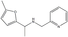[1-(5-methylfuran-2-yl)ethyl](pyridin-2-ylmethyl)amine Structure