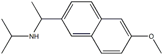 [1-(6-methoxynaphthalen-2-yl)ethyl](propan-2-yl)amine Structure