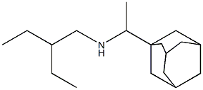 [1-(adamantan-1-yl)ethyl](2-ethylbutyl)amine 구조식 이미지