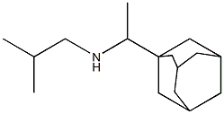 [1-(adamantan-1-yl)ethyl](2-methylpropyl)amine Structure
