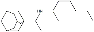 [1-(adamantan-1-yl)ethyl](heptan-2-yl)amine 구조식 이미지