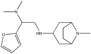 [1-(furan-2-yl)-2-({8-methyl-8-azabicyclo[3.2.1]octan-3-yl}amino)ethyl]dimethylamine Structure