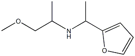 [1-(furan-2-yl)ethyl](1-methoxypropan-2-yl)amine Structure