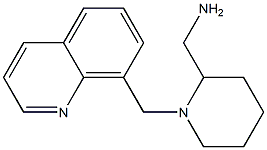 [1-(quinolin-8-ylmethyl)piperidin-2-yl]methanamine 구조식 이미지