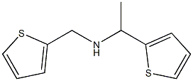 [1-(thiophen-2-yl)ethyl](thiophen-2-ylmethyl)amine Structure