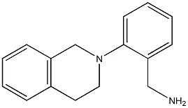 [2-(1,2,3,4-tetrahydroisoquinolin-2-yl)phenyl]methanamine 구조식 이미지