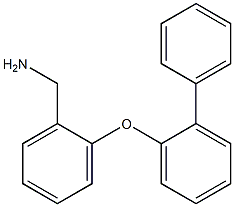 [2-(2-phenylphenoxy)phenyl]methanamine Structure