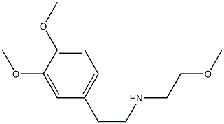 [2-(3,4-dimethoxyphenyl)ethyl](2-methoxyethyl)amine 구조식 이미지