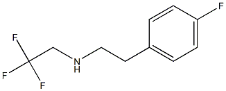 [2-(4-fluorophenyl)ethyl](2,2,2-trifluoroethyl)amine 구조식 이미지