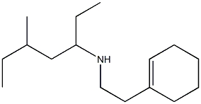 [2-(cyclohex-1-en-1-yl)ethyl](5-methylheptan-3-yl)amine 구조식 이미지