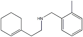 [2-(cyclohex-1-en-1-yl)ethyl][(2-methylphenyl)methyl]amine 구조식 이미지