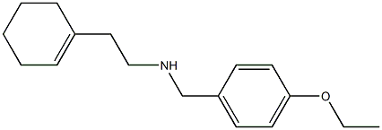 [2-(cyclohex-1-en-1-yl)ethyl][(4-ethoxyphenyl)methyl]amine 구조식 이미지