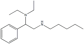 [2-(diethylamino)-2-phenylethyl](pentyl)amine 구조식 이미지