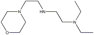 [2-(diethylamino)ethyl][2-(morpholin-4-yl)ethyl]amine Structure