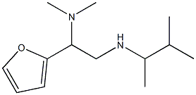 [2-(dimethylamino)-2-(furan-2-yl)ethyl](3-methylbutan-2-yl)amine 구조식 이미지