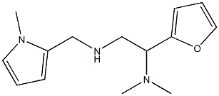 [2-(dimethylamino)-2-(furan-2-yl)ethyl][(1-methyl-1H-pyrrol-2-yl)methyl]amine Structure