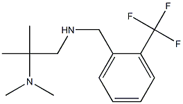 [2-(dimethylamino)-2-methylpropyl]({[2-(trifluoromethyl)phenyl]methyl})amine 구조식 이미지