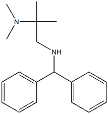 [2-(dimethylamino)-2-methylpropyl](diphenylmethyl)amine 구조식 이미지