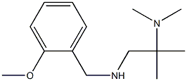 [2-(dimethylamino)-2-methylpropyl][(2-methoxyphenyl)methyl]amine 구조식 이미지