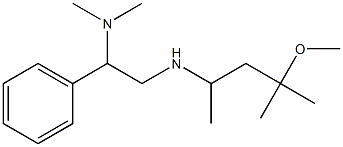 [2-(dimethylamino)-2-phenylethyl](4-methoxy-4-methylpentan-2-yl)amine 구조식 이미지