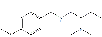 [2-(dimethylamino)-3-methylbutyl]({[4-(methylsulfanyl)phenyl]methyl})amine 구조식 이미지