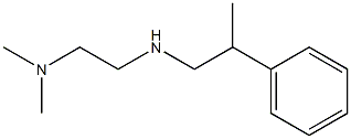 [2-(dimethylamino)ethyl](2-phenylpropyl)amine Structure