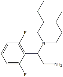 [2-amino-1-(2,6-difluorophenyl)ethyl]dibutylamine 구조식 이미지