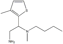 [2-amino-1-(3-methylthiophen-2-yl)ethyl](butyl)methylamine 구조식 이미지