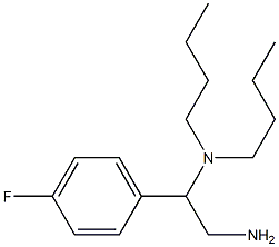 [2-amino-1-(4-fluorophenyl)ethyl]dibutylamine Structure