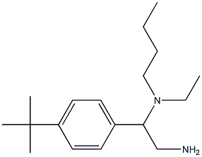 [2-amino-1-(4-tert-butylphenyl)ethyl](butyl)ethylamine 구조식 이미지
